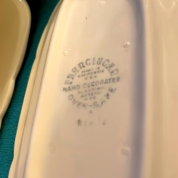 Floral Ceramic Butter Dish - Picture 8 of 8